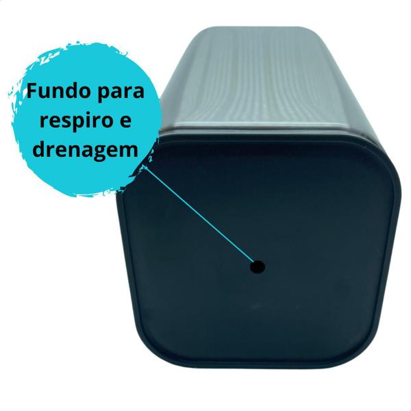 Imagem de Organizador de Facas Cepo Faqueiro Aço Inox