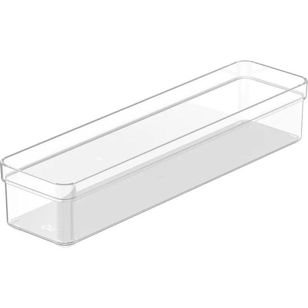 Imagem de Organizador de Gavetas Clear 22,5x7,5x5,6cm Natural OGC300NT - OU