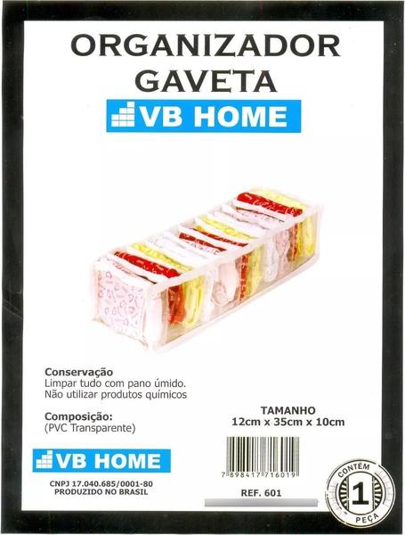 Imagem de Organizador de gavetas transparente - 601