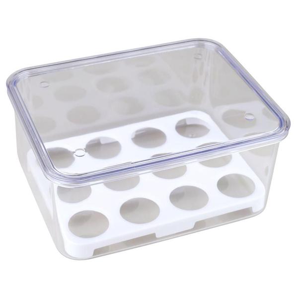 Imagem de Organizador de Geladeira Porta Ovos 2.7L com Tampa Arthi 3273