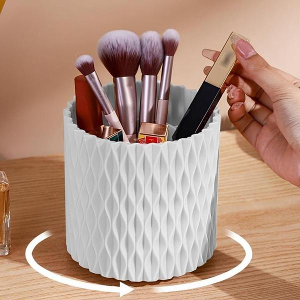 Organizador De Jóia E Porta Pincel Giratório - Jf Comércio Imagem de Organizador De Jóia E Porta Pincel Giratório