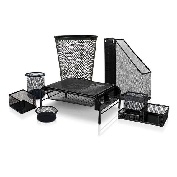 Imagem de Organizador de Mesa Aramado Preto Keep - Ei043