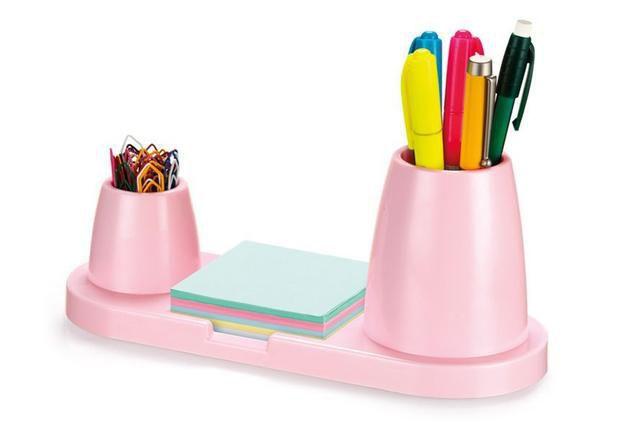 Imagem de Organizador de Mesa Trio Plus Rosa Pastel Waleu