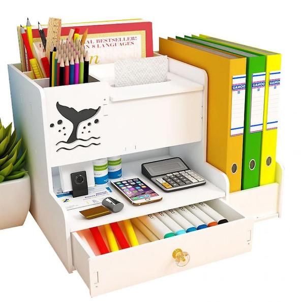 Imagem de Organizador de mesa Wokex Plastic Pen Holder Desktop Storage