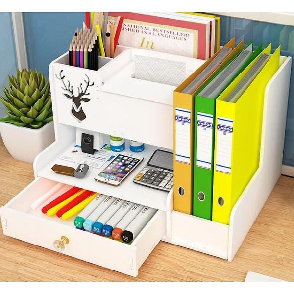 Imagem de Organizador de mesa Wokex Plastic Pen Holder Desktop Storage