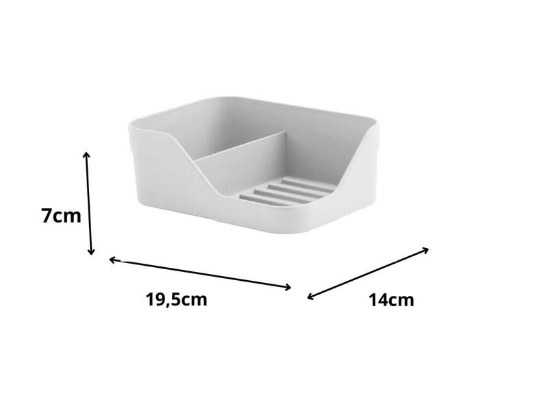 Imagem de Organizador De Pia E Cozinha Duplo Top Trium Ou Martiplast