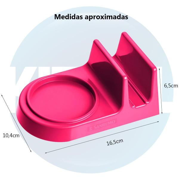 Organizador De Pia Porta Detergente Esponja Compacto Sanremo Imagem de Organizador De Pia Porta Detergente Esponja Compacto Sanremo