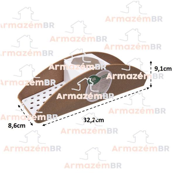 Imagem de Organizador de Pia Suporte Porta Detergente Esponja Bios - 40862 Coza