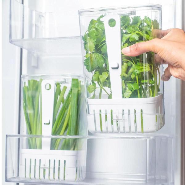 Imagem de Organizador de Temperos 2,3L Clear Fresh OU - Natural