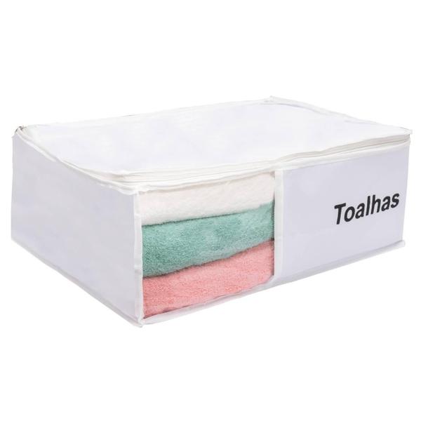 Imagem de Organizador De Toalhas Em Nylon Branco 905 Vb Home