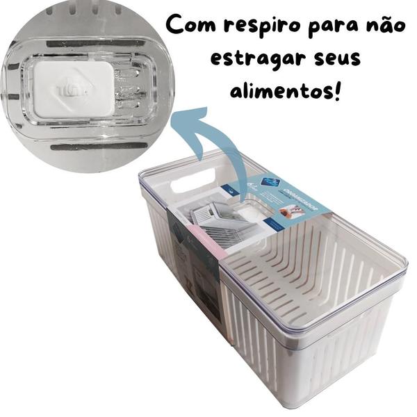 Imagem de Organizador Elegance Grande Alto com Cesto de 6,8 Litros