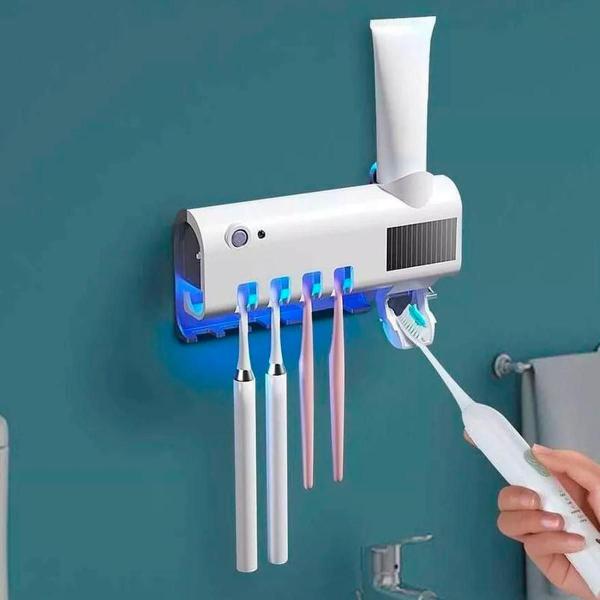 Organizador Escova E Creme Dental Ideal Banheiro Fixação - Laurus Imagem de Organizador Escova E Creme Dental Ideal Banheiro Fixação