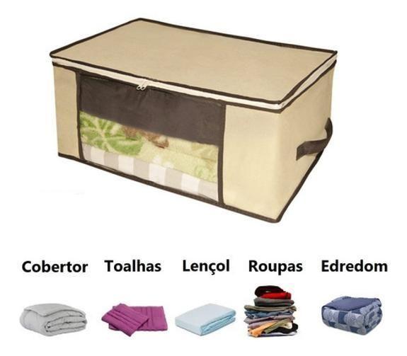 Imagem de Organizador Guarda Roupa Multiuso Kit 6X Unidades 45X45X20Cm