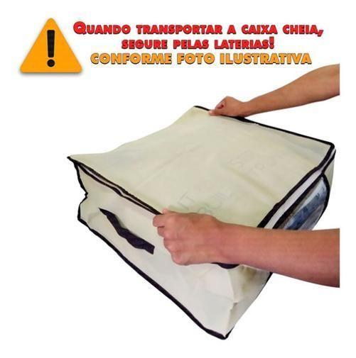 Imagem de Organizador Guarda Roupa Multiuso Kit 6X Unidades 60X45X30