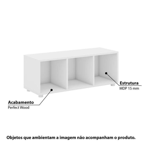 Imagem de Organizador Infantil Montessoriano Single 3 Nichos Casatema