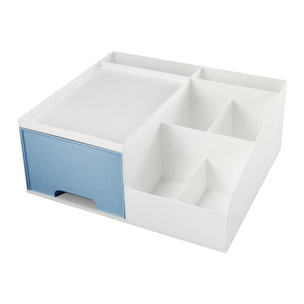 Imagem de Organizador Mesa de 1 Gaveta de Mesa Lifestyle Jacki Design Azul