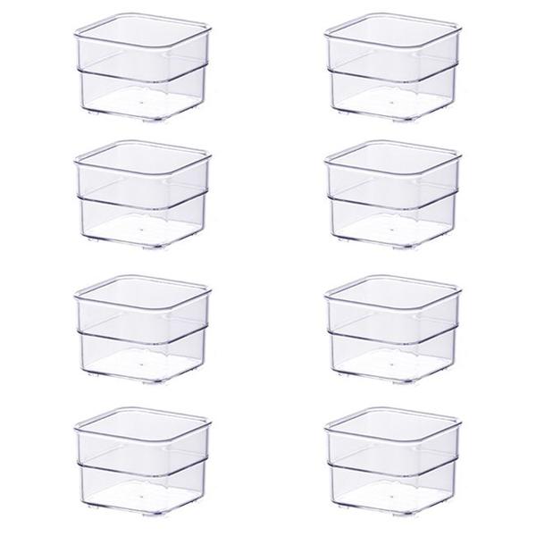 Imagem de Organizador Modular 933 Diamond 7,5 x 7,5 x 5,2 cm Paramount Plásticos Com Variações