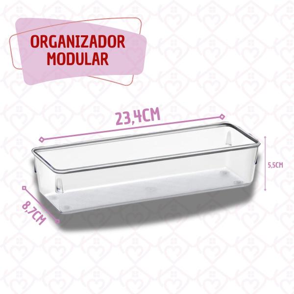 Imagem de Organizador Modular Multiuso Armarios Malas Porta Objeto 4un