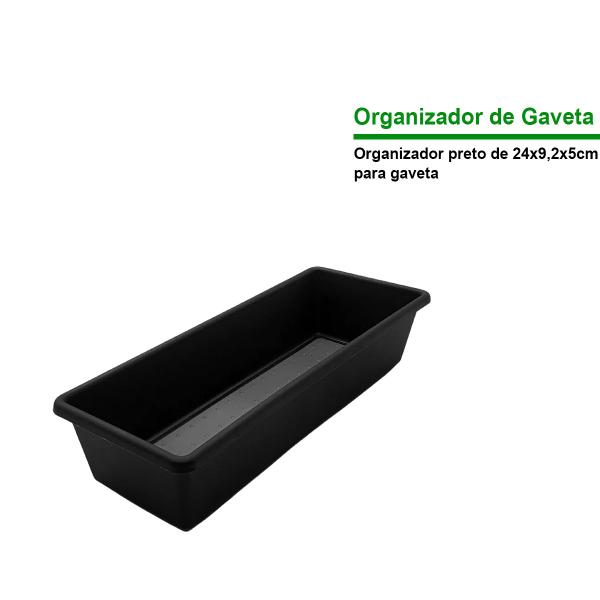 Imagem de Organizador Multiuso 24X9,2X5CM Armário Tamanho Medio