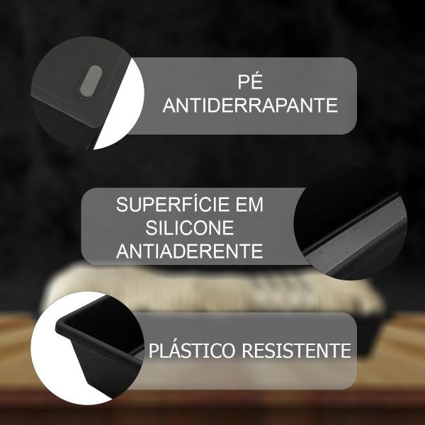 Imagem de Organizador Multiuso 33X9,2X5CM Para gaveta Antiderrapante