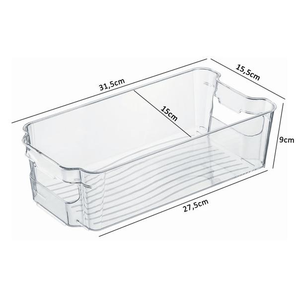 Imagem de Organizador Multiuso Acrílico Médio 31x21cm Ordene Or48123N