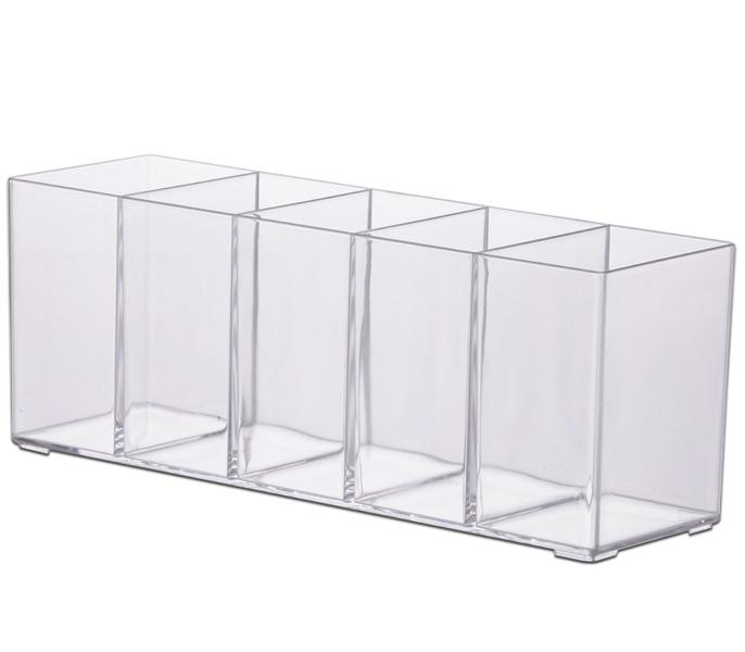 Imagem de Organizador Multiuso c/ 5 Divisórias 30x9x11 cm Paramount 1252