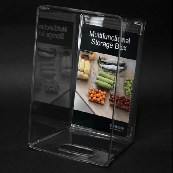Organizador Multiuso Clear em Acrílico 29x21x15cm - Vencedor Imagem de Organizador Multiuso Clear em Acrílico 29x21x15cm - Vencedor