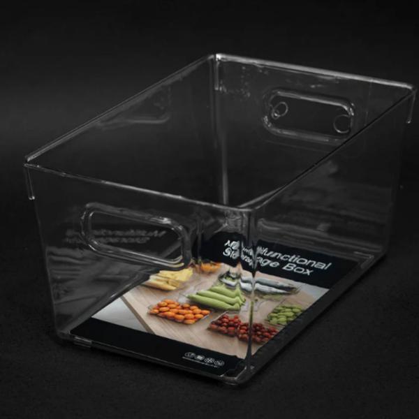 Organizador Multiuso Clear em Acrílico 29x21x15cm - Vencedor Imagem de Organizador Multiuso Clear em Acrílico 29x21x15cm - Vencedor