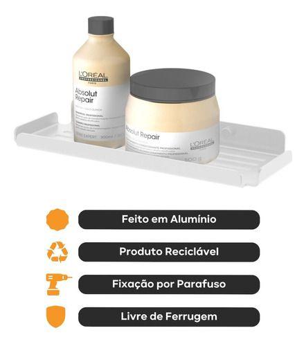 Imagem de Organizador Multiuso Para Banheiro Branco - Future