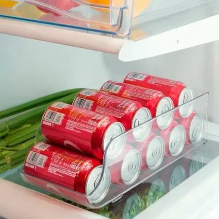 Imagem de Organizador Multiuso Porta Latas De Geladeira Ou Armário