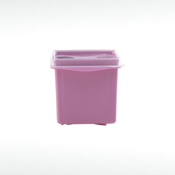 Imagem de Organizador Multiúso Quadrado 205 ml - ROSA AÇÚCAR