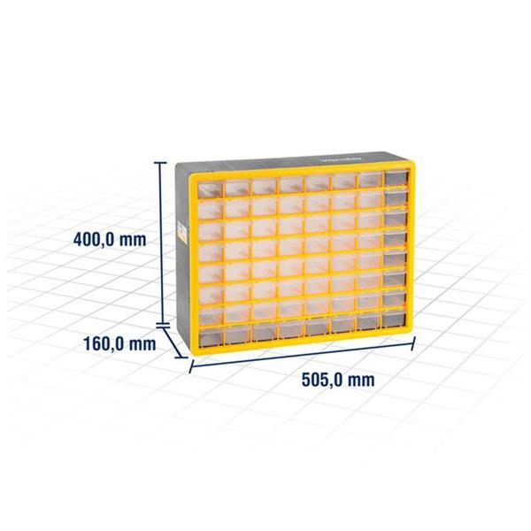 Imagem de Organizador Plástico Com 64 Gavetas OPV 310 6108310000 Vonder