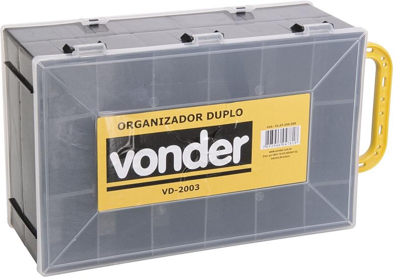 Imagem de Organizador plastico duplo vd 2003   vonder