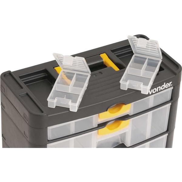 Organizador Plástico Para Ferramentas Multiuso OPV0400 - 61.08.400.000 - VONDER Imagem de Organizador Plástico Para Ferramentas Multiuso OPV0400 - 61.08.400.000 - VONDER