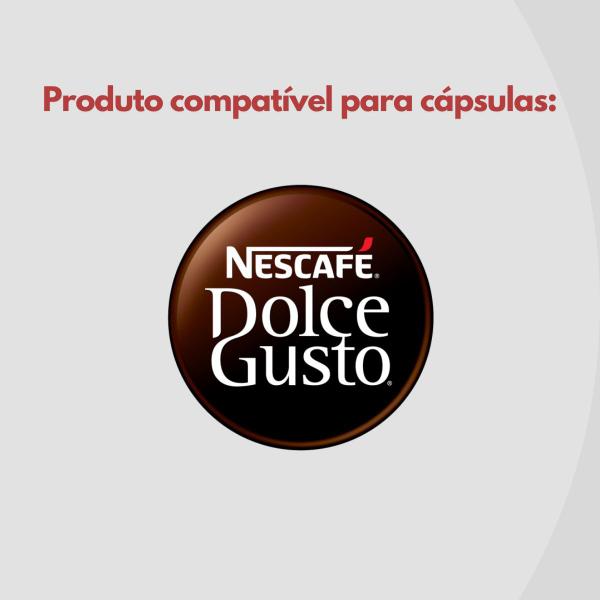 Imagem de Organizador Porta 32 Cápsulas Café Dolce Gusto Cromado 1145 - Future