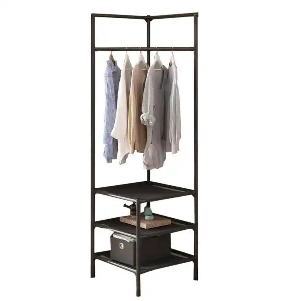 Organizador Roupas Cabideiro Multiuso Arara Prateleiras Chão - Clink Imagem de Organizador Roupas Cabideiro Multiuso Arara Prateleiras Chão