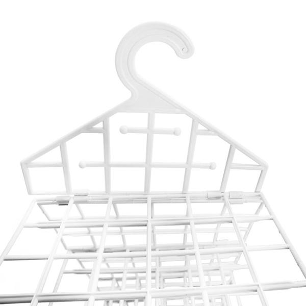 Organizador Suspenso Dobrável de 5 Níveis - Branco - ArqPlast Imagem de Organizador Suspenso Dobrável de 5 Níveis - Branco