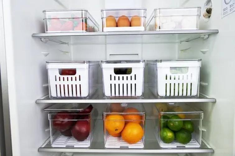 Imagem de Organizadora Geladeira Frutas Legumes Verduras - Kit 4 F6083