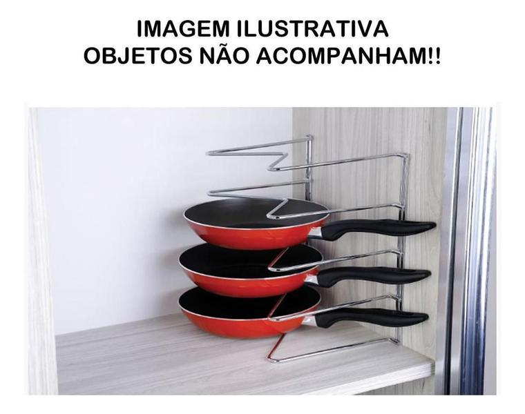 Imagem de Organizadores De Armário Pratos, Tampas E Travessas Future