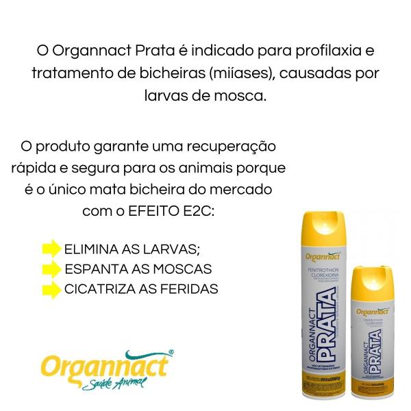 Imagem de Organnact prata 200ml matabicheiras