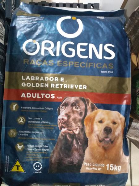 Imagem de Origens Labrador e Golden Retriever Adultos