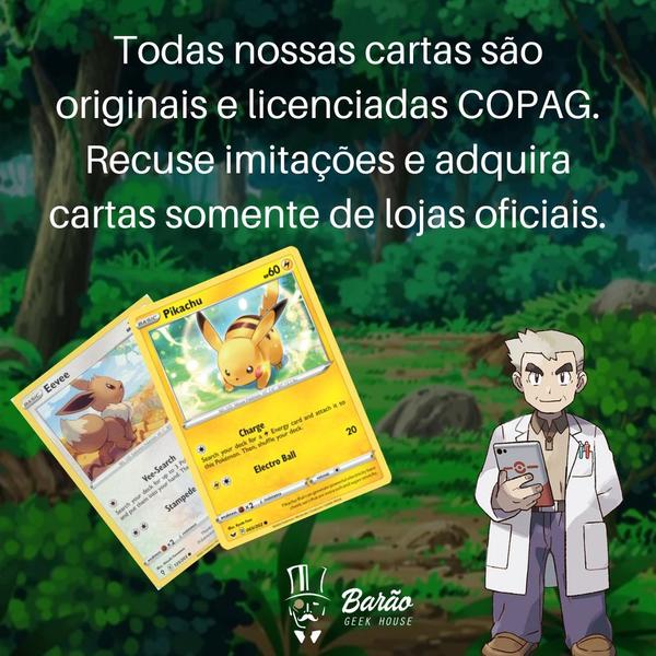 Imagem de ORIGINAL - Pacote de 50 cartas Pokemon + 1 Carta EX COPAG