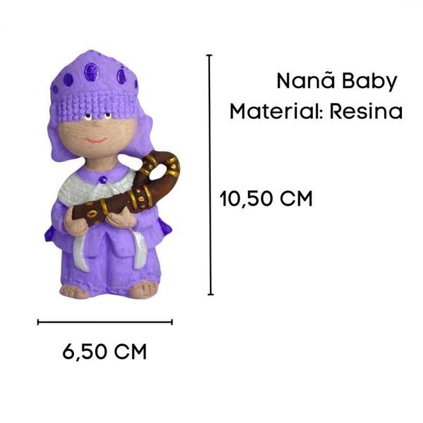 Imagem de Orixás Baby Criança 10 Cm Resina-Escolha A Cor Do Seu Orixá