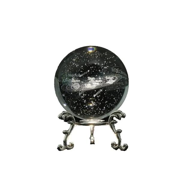 Imagem de Ornamento de Bola de Cristal - Decoração Espacial para Casa - Presente para Festas