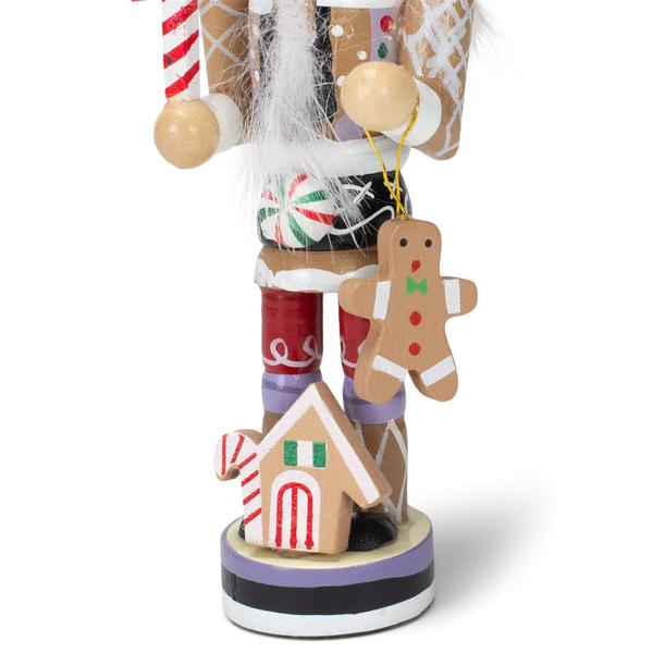 Imagem de Ornamento Kurt S. Adler Gingerbread Man Quebra-Nozes 12,7 cm de madeira