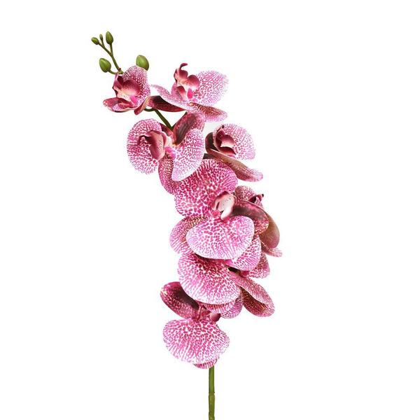 Imagem de Orquídea Phalaenopsis Toque Real Beauty Rosa Florarte 92cm