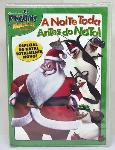 Imagem de os pinguins de madagascar a noite antes do natal dvd original lacrado