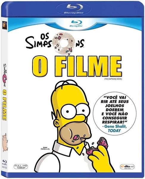 Imagem de Os Simpsons O Filme bluray original lacrado