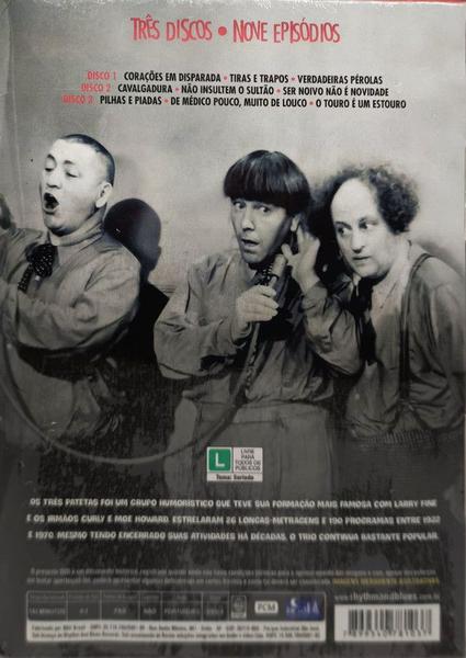 Os Três Patetas Volume 7,8,9 Box 3 Dvds ( 9 episódios ) - Filmes