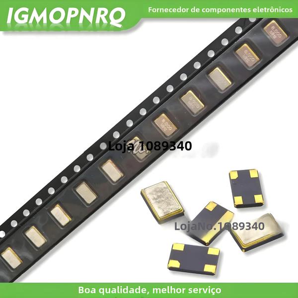 Imagem de Osciladores De Cristal De Quartzo SMD De Alta Frequência 8MHz a 48MHz Pacote De 10PCS